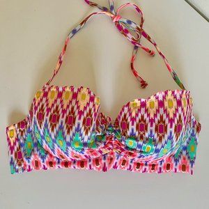 Victoria's Secret Bathing Suit Top, Multi-colored, 34B - sexy, GREAT CONDITION!